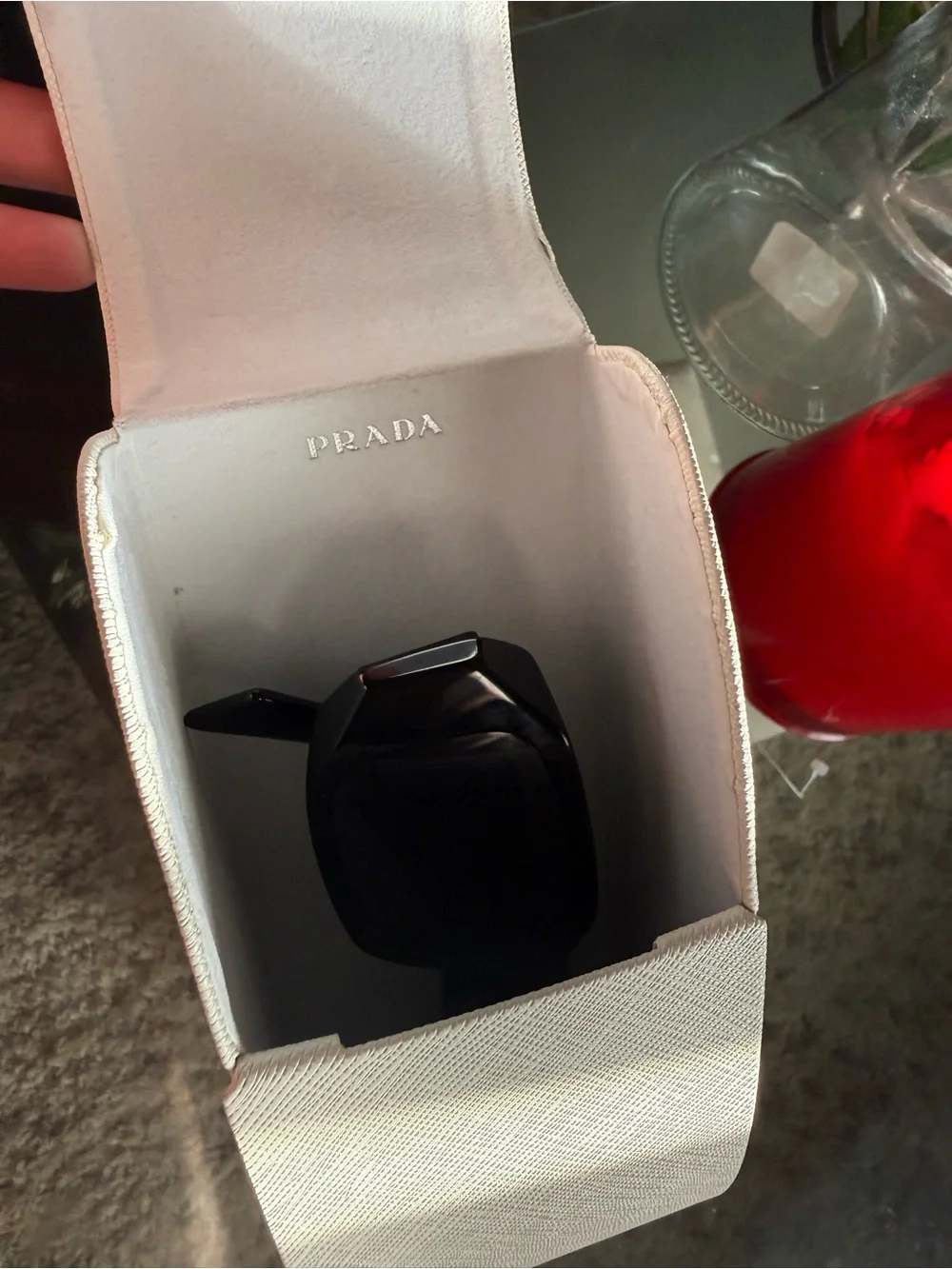 Prada lens nose